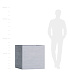 Кашпо CONCRETIKA CUBE EROSIA WHITE 80x80x80 заказать и купить с доставкой из магазина производителя Конкретика по цене 82 890 руб.
