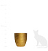 Кашпо CONCRETIKA VASE 3 RICH GOLD D30H32 заказать и купить с доставкой из магазина производителя Конкретика по цене 10 710 руб.