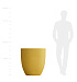 Кашпо CONCRETIKA VASE 3 GOLD D75H82 заказать и купить с доставкой из магазина производителя Конкретика по цене 58 140 руб.