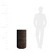 Кашпо CONCRETIKA TOPPER EROSIA BROWN D40H90 заказать и купить с доставкой из магазина производителя Конкретика по цене 30 600 руб.
