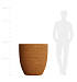 Кашпо CONCRETIKA VASE 3 EROSIA OCHRE D90H95 заказать и купить с доставкой из магазина производителя Конкретика по цене 89 520 руб.
