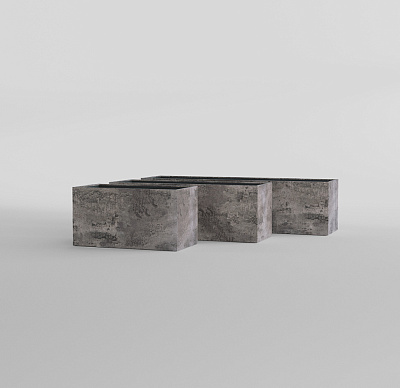 Кашпо CONCRETIKA BALCONY CONCRETE GREY DARK 80x20x15 заказать и купить по цене 13 310 руб ниже рынка от производителя с доставкой.