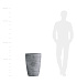 Кашпо CONCRETIKA CONUS CONCRETE GREY LIGHT D50H69 заказать и купить с доставкой из магазина производителя Конкретика по цене 35 120 руб.