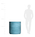 Кашпо CONCRETIKA CYLINDER XL BLUE SKY D80H85 заказать и купить с доставкой из магазина производителя Конкретика по цене 66 400 руб.