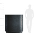 Кашпо CONCRETIKA CYLINDER XL ANTHRACITE D120H120 заказать и купить с доставкой из магазина производителя Конкретика по цене 161 030 руб.