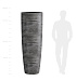 Кашпо CONCRETIKA CONUS CONCRETE GREY DARK D60H170 заказать и купить с доставкой из магазина производителя Конкретика по цене 161 390 руб.