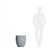 Кашпо CONCRETIKA VASE 3 EROSIA WHITE D50H55 заказать и купить с доставкой из магазина производителя Конкретика по цене 22 950 руб.