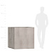 Кашпо CONCRETIKA CUBE CONCRETE WHITE 100x100x100 заказать и купить с доставкой из магазина производителя Конкретика по цене 135 720 руб.