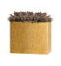 Кашпо CONCRETIKA DIVIDER RICH GOLD 60x30x50 заказать и купить с доставкой из магазина производителя Конкретика по цене 28 060 руб.