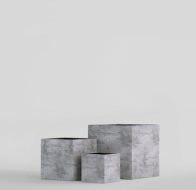 Кашпо CONCRETIKA CUBE CONCRETE GREY LIGHT 70x70x70 заказать и купить по цене 65 740 руб ниже рынка от производителя с доставкой.