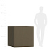 Кашпо CONCRETIKA CUBE OLIVE 100x100x100 заказать и купить с доставкой из магазина производителя Конкретика по цене 113 100 руб.