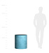 Кашпо CONCRETIKA CYLINDER BLUE SKY D60H65 заказать и купить с доставкой из магазина производителя Конкретика по цене 35 080 руб.