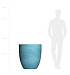 Кашпо CONCRETIKA VASE 3 BLUE SKY D75H82 заказать и купить с доставкой из магазина производителя Конкретика по цене 57 140 руб.