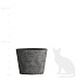 Кашпо CONCRETIKA CRATER CONCRETE GREY DARK D50H40 заказать и купить с доставкой из магазина производителя Конкретика по цене 18 220 руб.
