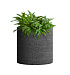 Кашпо CONCRETIKA CYLINDER EROSIA BLACK D25H25 заказать и купить с доставкой из магазина производителя Конкретика по цене 6 380 руб.