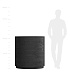 Кашпо CONCRETIKA CYLINDER XL EROSIA BLACK D100H105 заказать и купить с доставкой из магазина производителя Конкретика по цене 103 290 руб.
