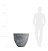 Кашпо CONCRETIKA UPON CONCRETE GREY LIGHT D75H65 заказать и купить с доставкой из магазина производителя Конкретика по цене 38 580 руб.