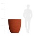 Кашпо CONCRETIKA VASE 3 EROSIA CORAL D90H95 заказать и купить с доставкой из магазина производителя Конкретика по цене 89 520 руб.