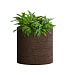 Кашпо CONCRETIKA CYLINDER EROSIA BROWN D25H25 заказать и купить с доставкой из магазина производителя Конкретика по цене 6 380 руб.