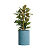 Кашпо CONCRETIKA CYLINDER EROSIA BLUE D50H65 заказать и купить с доставкой из магазина производителя Конкретика по цене 31 890 руб.