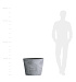 Кашпо CONCRETIKA CRATER CONCRETE GREY LIGHT D60H50 заказать и купить с доставкой из магазина производителя Конкретика по цене 26 610 руб.