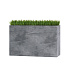 Кашпо CONCRETIKA DIVIDER CONCRETE GREY LIGHT 80x30x50 заказать и купить с доставкой из магазина производителя Конкретика по цене 38 580 руб.