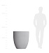 Кашпо CONCRETIKA VASE 3 SHALE D75H82 заказать и купить с доставкой из магазина производителя Конкретика по цене 50 560 руб.