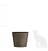 Кашпо CONCRETIKA CRATER SMOKEY GREY D40H35 заказать и купить с доставкой из магазина производителя Конкретика по цене 11 970 руб.