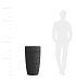 Кашпо CONCRETIKA CONUS EROSIA BLACK D50H90 заказать и купить с доставкой из магазина производителя Конкретика по цене 36 220 руб.