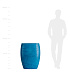 Кашпо CONCRETIKA OVAL COBALT BLUE D60H88 заказать и купить с доставкой из магазина производителя Конкретика по цене 47 620 руб.