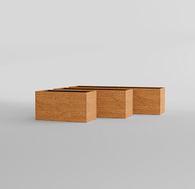 Кашпо CONCRETIKA BALCONY EROSIA OCHRE 40x20x15 заказать и купить по цене 7 650 руб ниже рынка от производителя с доставкой.