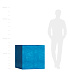 Кашпо CONCRETIKA CUBE COBALT BLUE 80x80x80 заказать и купить с доставкой из магазина производителя Конкретика по цене 81 450 руб.