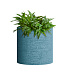 Кашпо CONCRETIKA CYLINDER EROSIA BLUE D25H25 заказать и купить с доставкой из магазина производителя Конкретика по цене 6 380 руб.
