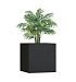 Кашпо CONCRETIKA CUBE EGG BLACK 90x90x90 заказать и купить с доставкой из магазина производителя Конкретика по цене 90 920 руб.