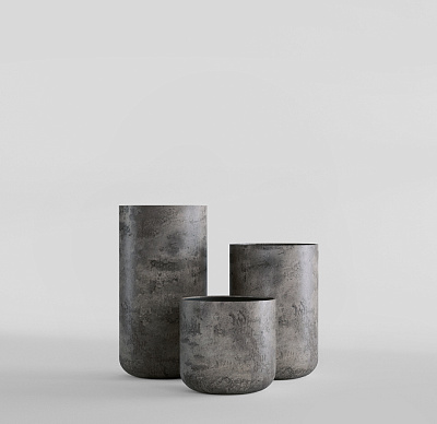 Кашпо CONCRETIKA TOPPER CONCRETE GREY DARK D40H90 заказать и купить по цене 31 930 руб ниже рынка от производителя с доставкой.