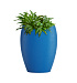 Кашпо CONCRETIKA OVAL DARK BLUE D30H41 заказать и купить с доставкой из магазина производителя Конкретика по цене 9 980 руб.