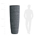 Кашпо CONCRETIKA CONUS EROSIA GREY D60H170 заказать и купить с доставкой из магазина производителя Конкретика по цене 153 010 руб.