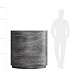 Кашпо CONCRETIKA CYLINDER XL CONCRETE GREY DARK D120H120 заказать и купить с доставкой из магазина производителя Конкретика по цене 161 030 руб.