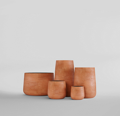 Кашпо CONCRETIKA CONE RED CLAY D38H41 заказать и купить по цене 16 280 руб ниже рынка от производителя с доставкой.