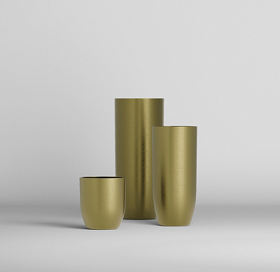 Кашпо CONCRETIKA YAR GOLDEN D40H87 заказать и купить по цене 24 390 руб ниже рынка от производителя с доставкой.