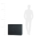 Кашпо CONCRETIKA DIVIDER ANTHRACITE 90x35x70 заказать и купить с доставкой из магазина производителя Конкретика по цене 50 300 руб.