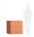 Кашпо CONCRETIKA CUBE RED CLAY 90x90x90 заказать и купить с доставкой из магазина производителя Конкретика по цене 102 750 руб.