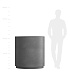 Кашпо CONCRETIKA CYLINDER XL LONDON GREY D100H105 заказать и купить с доставкой из магазина производителя Конкретика по цене 89 910 руб.