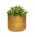 Кашпо CONCRETIKA TOPPER RICH GOLD D40H40 заказать и купить с доставкой из магазина производителя Конкретика по цене 14 280 руб.