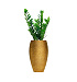 Кашпо CONCRETIKA OVAL RICH GOLD D41H82 заказать и купить с доставкой из магазина производителя Конкретика по цене 30 600 руб.
