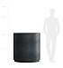 Кашпо CONCRETIKA CYLINDER XL ANTHRACITE D100H105 заказать и купить с доставкой из магазина производителя Конкретика по цене 107 780 руб.