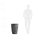 Кашпо CONCRETIKA CONUS CONCRETE GREY DARK D50H69 заказать и купить с доставкой из магазина производителя Конкретика по цене 35 120 руб.