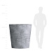 Кашпо CONCRETIKA CRATER CONCRETE GREY LIGHT D100H110 заказать и купить с доставкой из магазина производителя Конкретика по цене 135 720 руб.