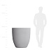 Кашпо CONCRETIKA VASE 3 SHALE D90H95 заказать и купить с доставкой из магазина производителя Конкретика по цене 77 840 руб.
