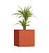 Кашпо CONCRETIKA CUBE TERRACOTTA 80x80x80 заказать и купить с доставкой из магазина производителя Конкретика по цене 72 070 руб.